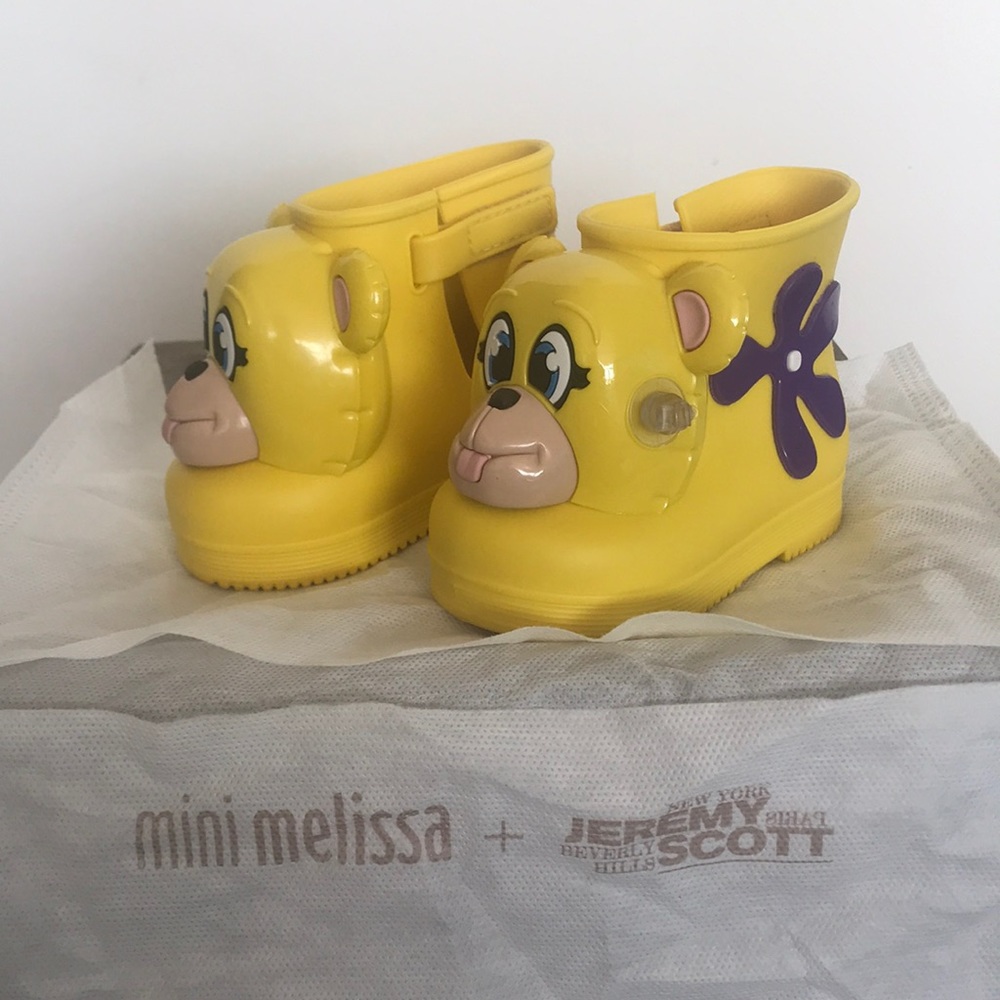 Mini Melissa + Jeremy Scott Toddler Rain Boots